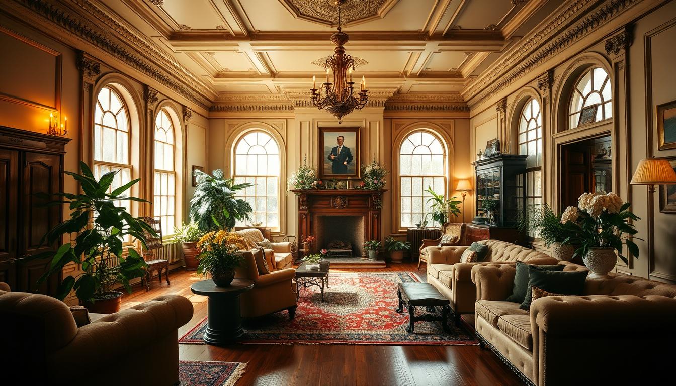 colonial style homes interior