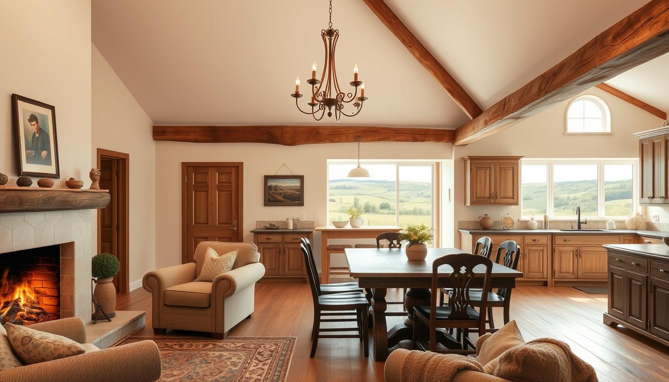 country style homes interior