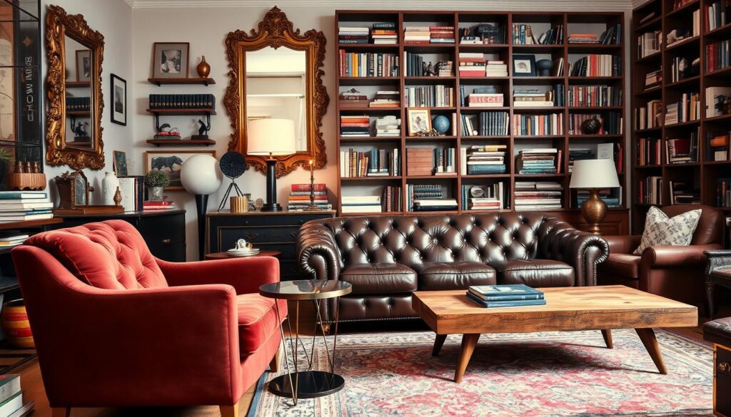 eclectic home furnishings