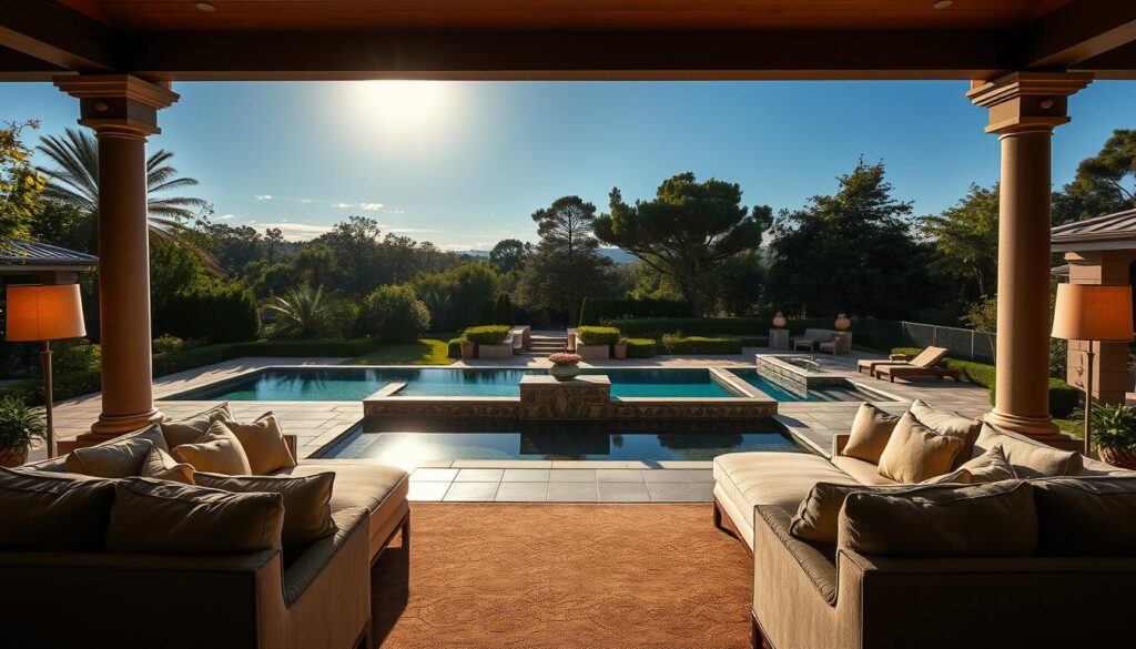 luxury home interiors outdoor spaces