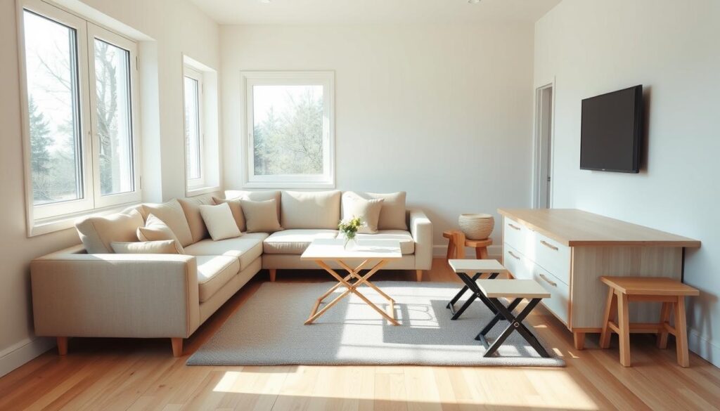 scalable furniture for small houses