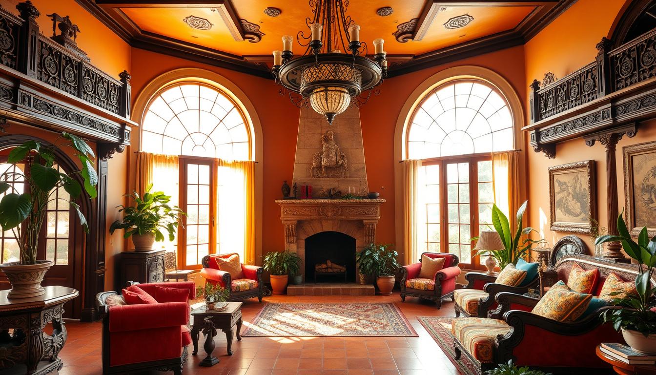 spanish style home interior