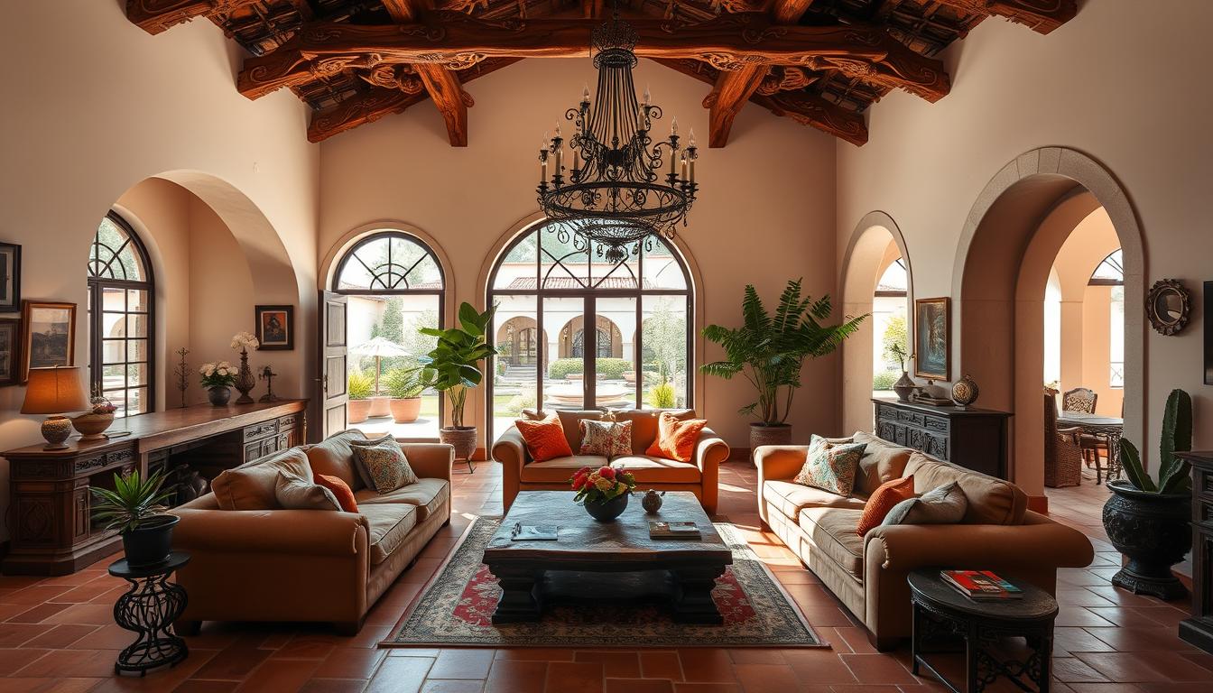 spanish style homes interior design