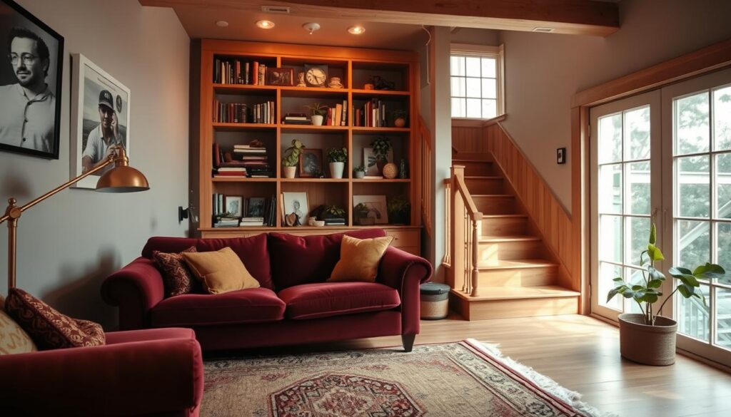 split level interior decor