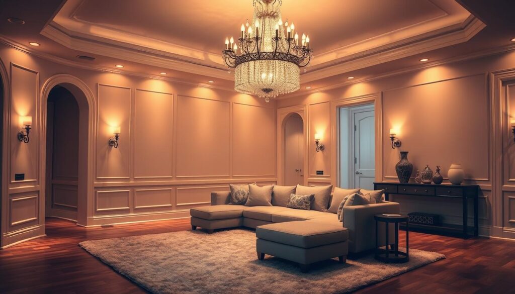 stylish living room lighting