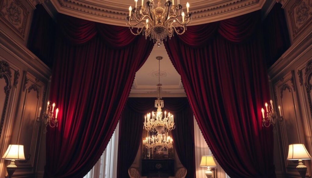French interior design curtains