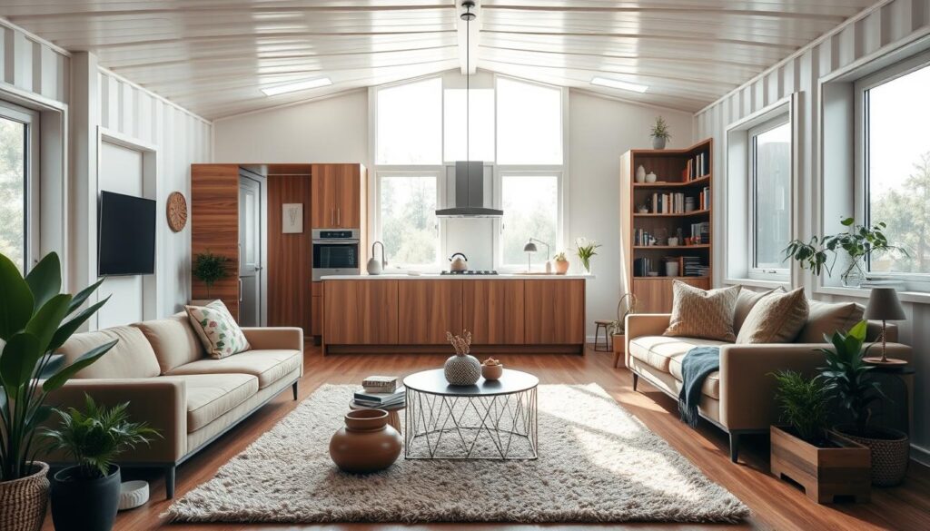 container homes interior design styles