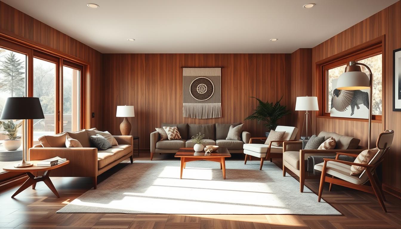 mid century home interior