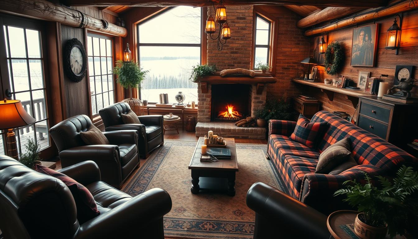 rustic home interior