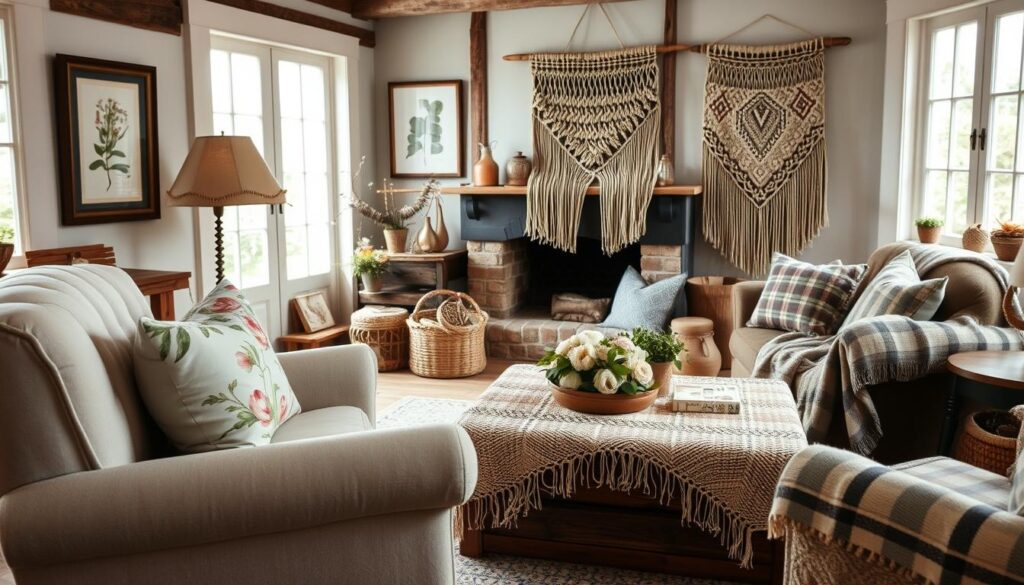 country chic home decor textiles