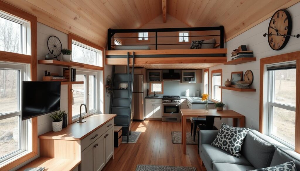 tiny home interior layout
